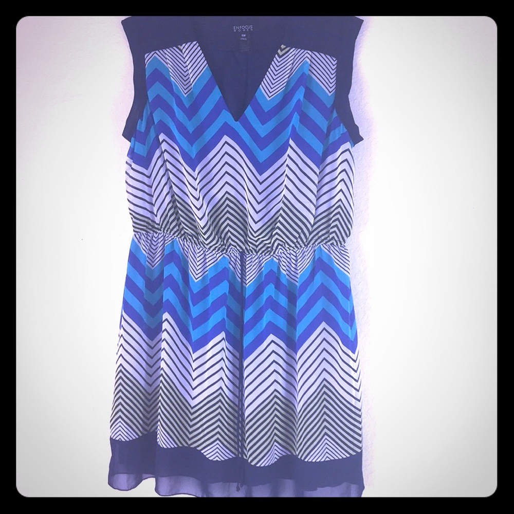 Enfocus mutli colored casual dress